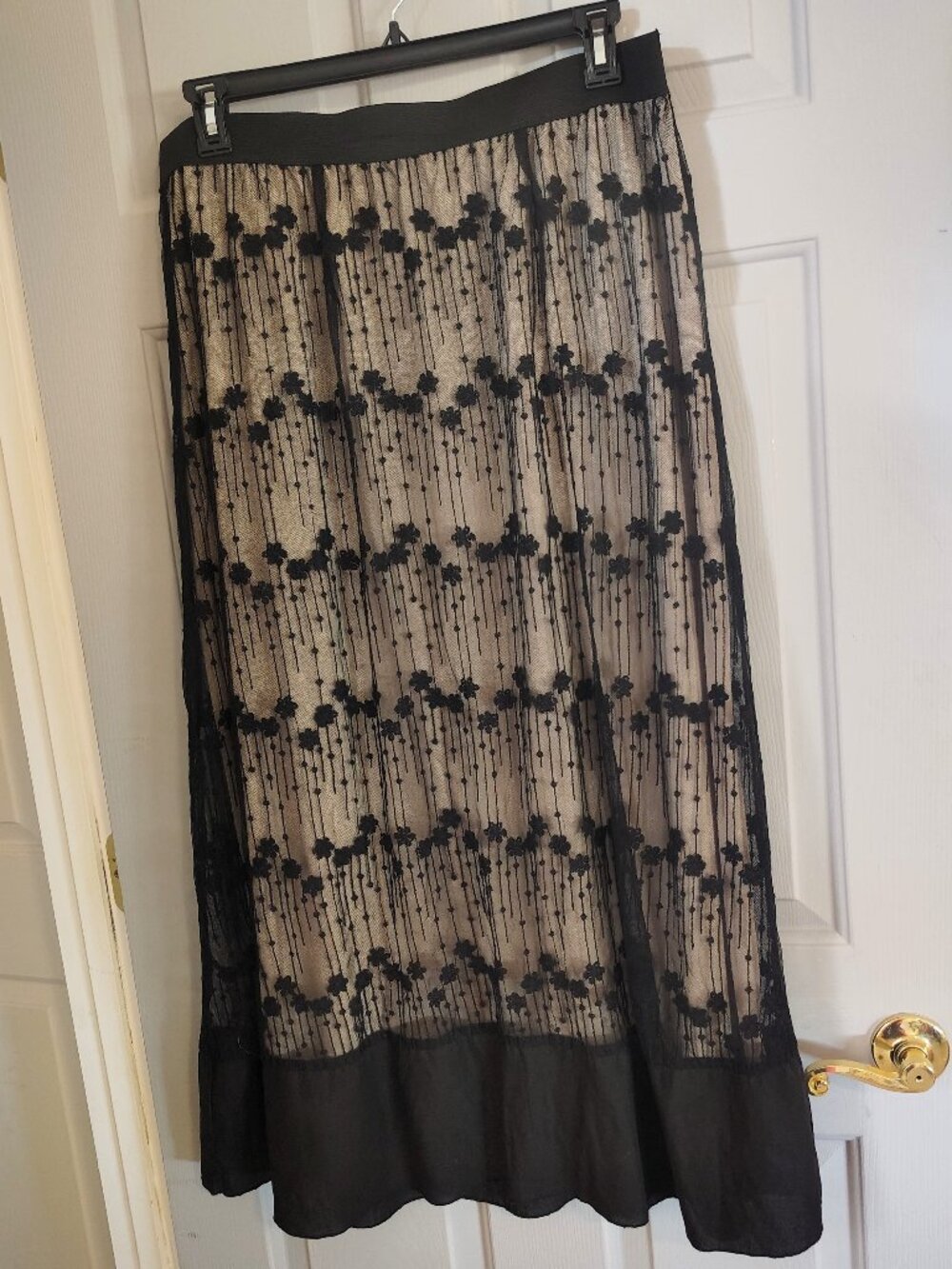 Women's Embroidered Maxi Skirt